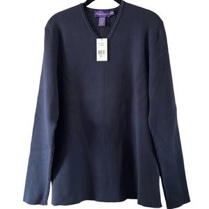 Ralph Lauren Purple Label Men's V‎ Neck Sweater